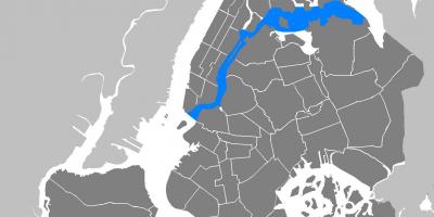 Mapa ng Manhattan vector